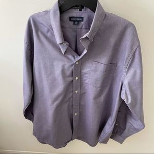 Lands' End - Long Sleeve Dress Shirt  Sz17.5-35